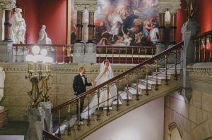 PAFA Landmark Wedding Stairs
